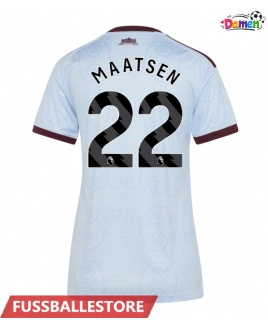 Günstige Aston Villa Ian Maatsen #22 3rd trikot Damen 2026-27 Kurzarm